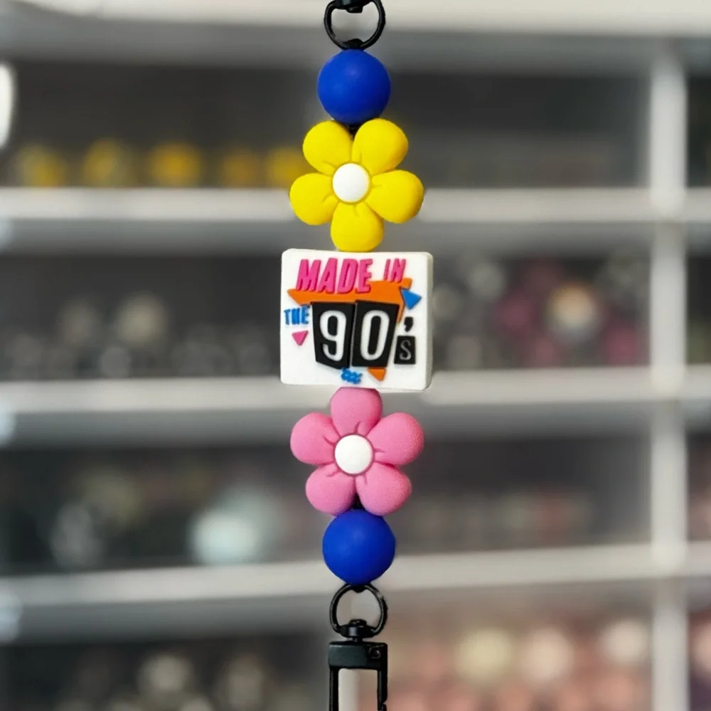 Colorful 90's Themed Tablet or Phone Hand Holder